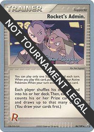 [PKM] Rocket's Admin. (86/109) (King of the West - Michael Gonzalez) [World Championships 2005]