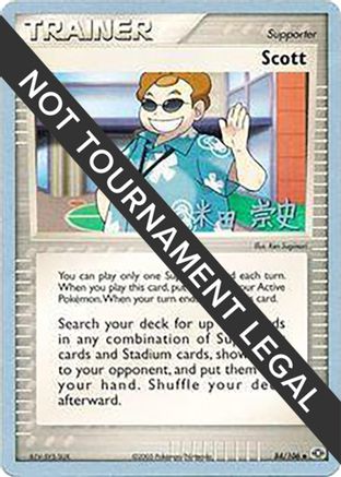 [WC TR] Scott (84/106) (Dark Tyranitar Deck - Takashi Yoneda) [World Championships 2005]