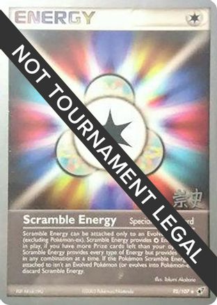[WC TR] Scramble Energy (95/107) (Dark Tyranitar Deck - Takashi Yoneda) [World Championships 2005]