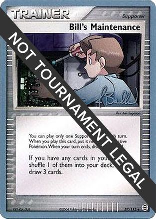[WC TR] Bill's Maintenance (87/112) (Eeveelutions - Jimmy Ballard) [World Championships 2006]