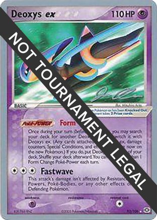 [PKM] Deoxys ex (93/106) (Mewtrick - Jason Klaczynski) [World Championships 2006]