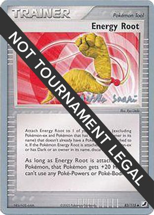 [PKM] Energy Root (83/115) (Suns & Moons - Miska Saari) [World Championships 2006]