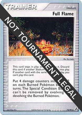 [WC TR] Full Flame (74/92) (Eeveelutions - Jimmy Ballard) [World Championships 2006]
