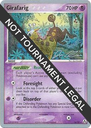 [PKM] Girafarig (16/92) (Mewtrick - Jason Klaczynski) [World Championships 2006]