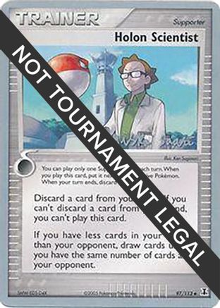 [PKM] Holon Scientist (97/113) (Suns & Moons - Miska Saari) [World Championships 2006]
