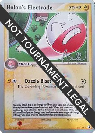 [PKM] Holon's Electrode (21/113) (Eeveelutions - Jimmy Ballard) [World Championships 2006]