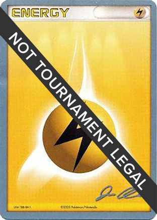 [PKM BE]Lightning Energy (Mewtrick - Jason Klaczynski) [World Championships 2006]