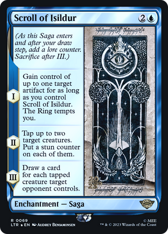 {R} Scroll of Isildur [The Lord of the Rings: Tales of Middle-Earth Prerelease Promos][PR LTR 069]