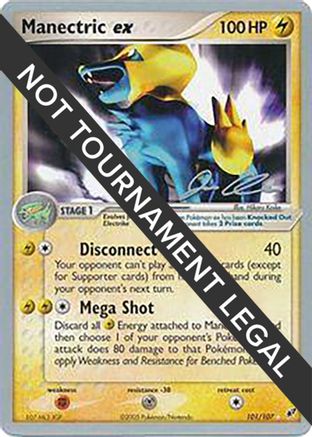 [WC PKM-R] Manectric ex (101/107) (Mewtrick - Jason Klaczynski) [World Championships 2006]