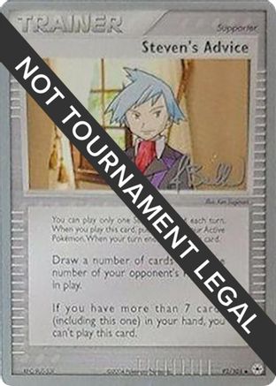 [WC TR] Steven's Advice (92/101) (Eeveelutions - Jimmy Ballard) [World Championships 2006]