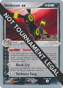[WC PKM-R] Umbreon ex (112/115) (Eeveelutions - Jimmy Ballard) [World Championships 2006]