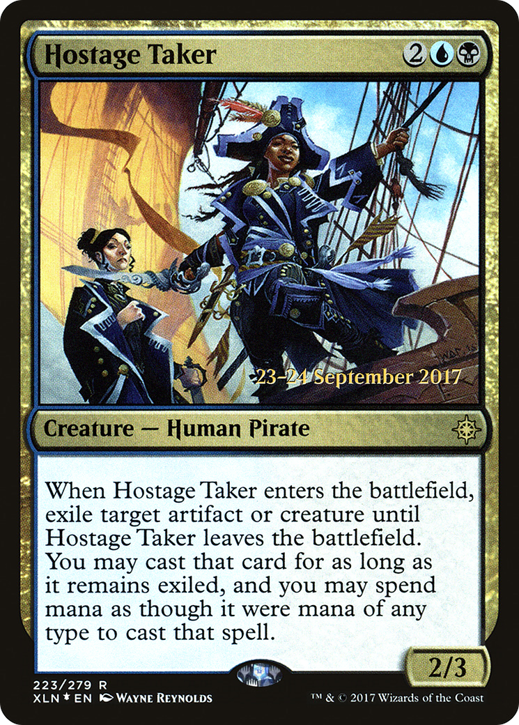 {R} Hostage Taker [Ixalan Prerelease Promos][PR XLN 223]