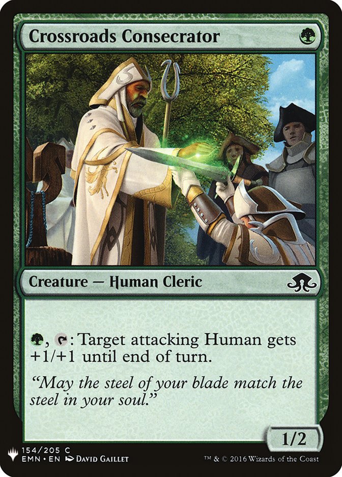 {C} Crossroads Consecrator [Mystery Booster][MB1 EMN 154]