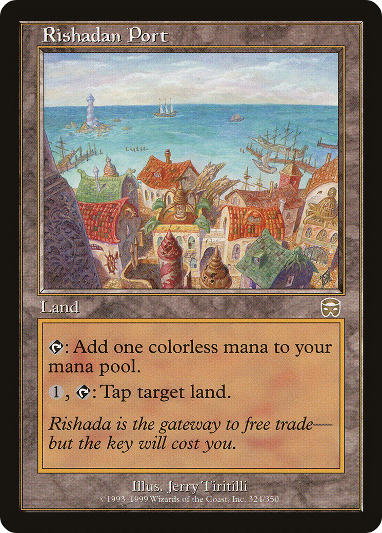 {R} Rishadan Port [Mercadian Masques][MMQ 324]