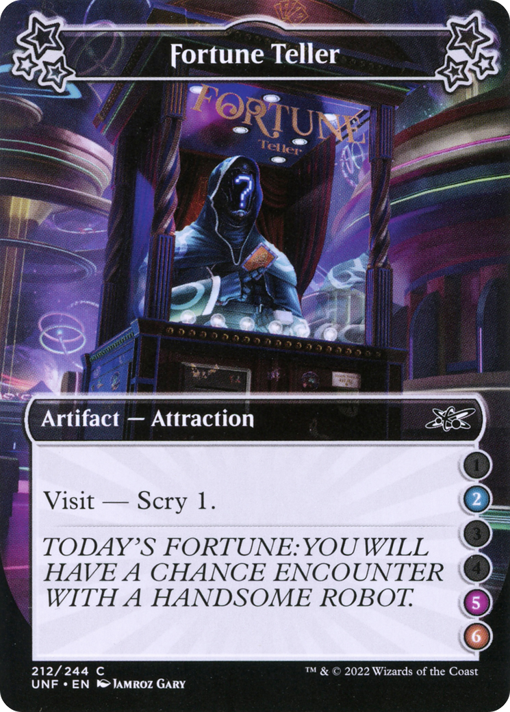 {C} Fortune Teller (2-5-6) [Unfinity][UNF 212]