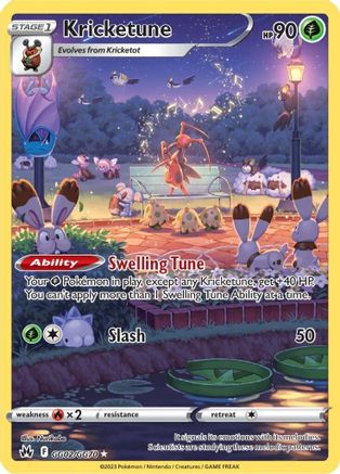 [PKM-R] Kricketune (GG02/GG70) [Sword & Shield: Crown Zenith]
