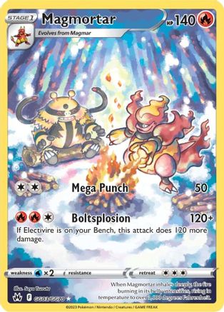 [PKM] Magmortar (GG03/GG70) [Sword & Shield: Crown Zenith]