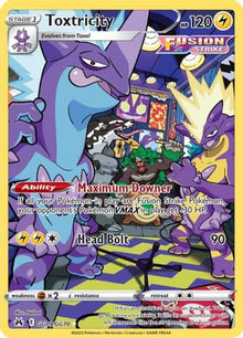 [PKM] Toxtricity (GG09/GG70) [Sword & Shield: Crown Zenith]
