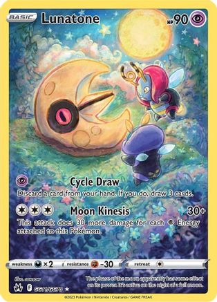 [PKM] Lunatone (GG11/GG70) [Sword & Shield: Crown Zenith]