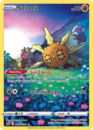 [PKM] Solrock (GG15/GG70) [Sword & Shield: Crown Zenith]