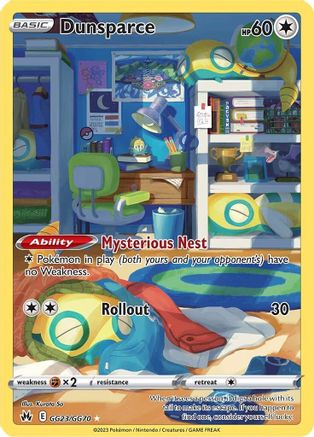 [PKM] Dunsparce (GG23/GG70) [Sword & Shield: Crown Zenith]