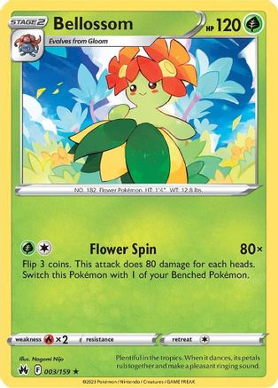 [PKM-R] Bellossom (003/159) [Sword & Shield: Crown Zenith]