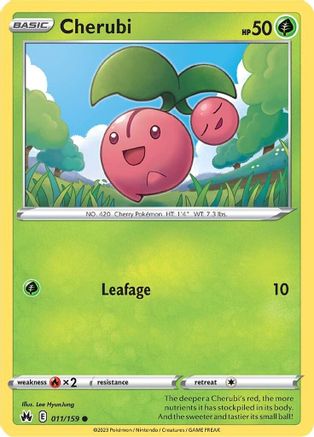 [PKM] Cherubi (011/159) [Sword & Shield: Crown Zenith]