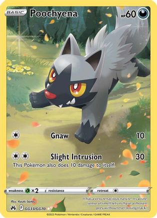 [PKM] Poochyena (GG33/GG70) [Sword & Shield: Crown Zenith]