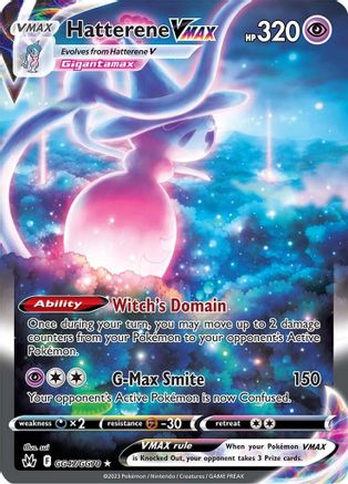 [PKM] Hatterene VMAX (GG47/GG70) [Sword & Shield: Crown Zenith]