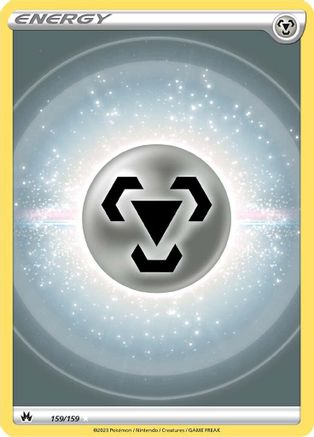 [PKM BE] Metal Energy (159/159) (Texture Full Art) [Sword & Shield: Crown Zenith]