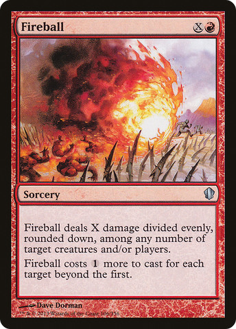 {C} Fireball [Commander 2013][C13 106]