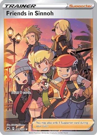 [PKM] Friends in Sinnoh (149/159) (Full Art) [Sword & Shield: Crown Zenith]