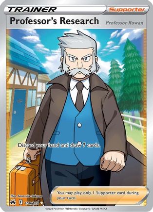 [PKM] Professor's Research (150/159) (Full Art) [Sword & Shield: Crown Zenith]