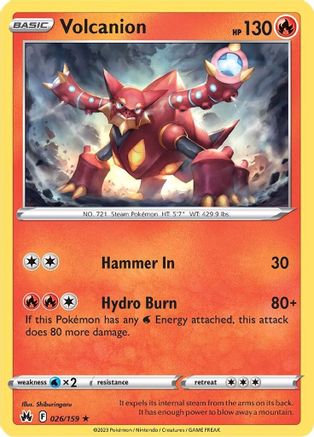 [PKM] Volcanion (026/159) [Sword & Shield: Crown Zenith]