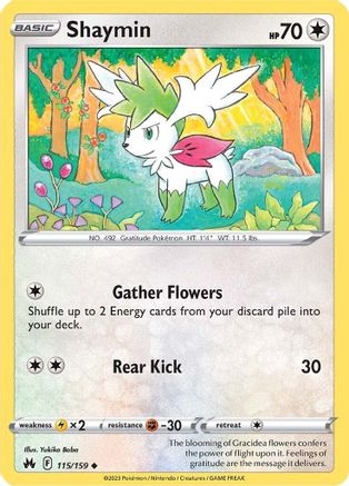 [PKM] Shaymin (115/159) [Sword & Shield: Crown Zenith]