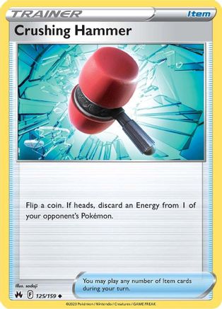 [PKM] Crushing Hammer (125/159) [Sword & Shield: Crown Zenith]