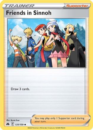 [PKM] Friends in Sinnoh (131/159) [Sword & Shield: Crown Zenith]
