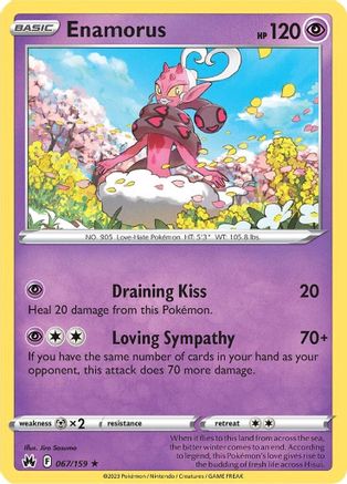 [PKM] Enamorus (067/159) [Sword & Shield: Crown Zenith]
