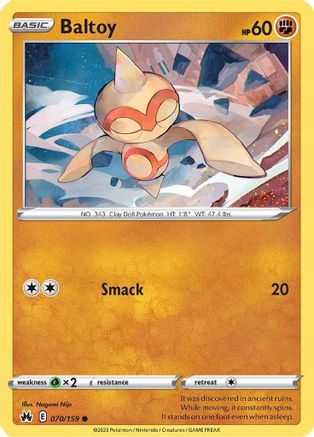 [PKM] Baltoy (070/159) [Sword & Shield: Crown Zenith]