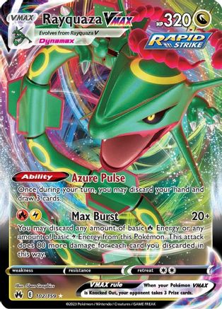 [PKM] Rayquaza VMAX (102/159) (102) [Sword & Shield: Crown Zenith]