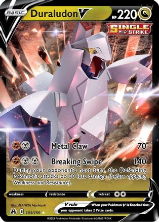 [PKM] Duraludon V (103/159) [Sword & Shield: Crown Zenith]
