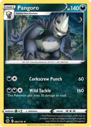 [PKM] Pangoro (080/159) [Sword & Shield: Crown Zenith]