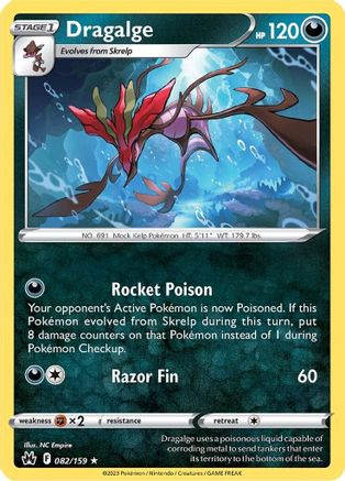 [PKM-R] Dragalge (082/159) [Sword & Shield: Crown Zenith]