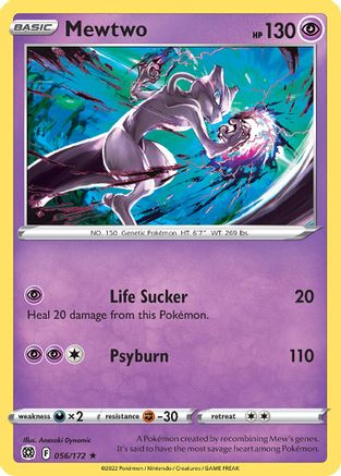 [PKM-R] Mewtwo (056/172) (Cosmos Holo) [Sword & Shield: Black Star Promos]