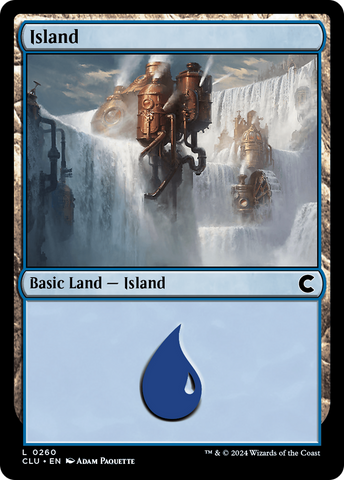 {B} Island (0260) [Ravnica: Clue Edition][CLU 260]