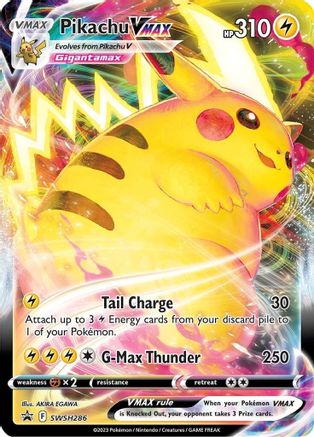 [PKM-R] Pikachu VMAX (SWSH286) [Sword & Shield: Black Star Promos]