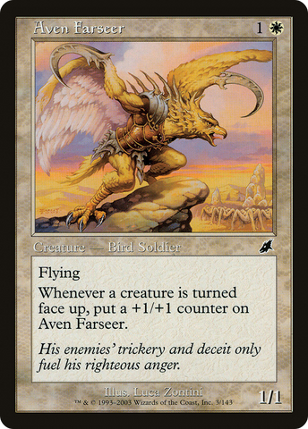 {C} Aven Farseer [Scourge][SCG 003]