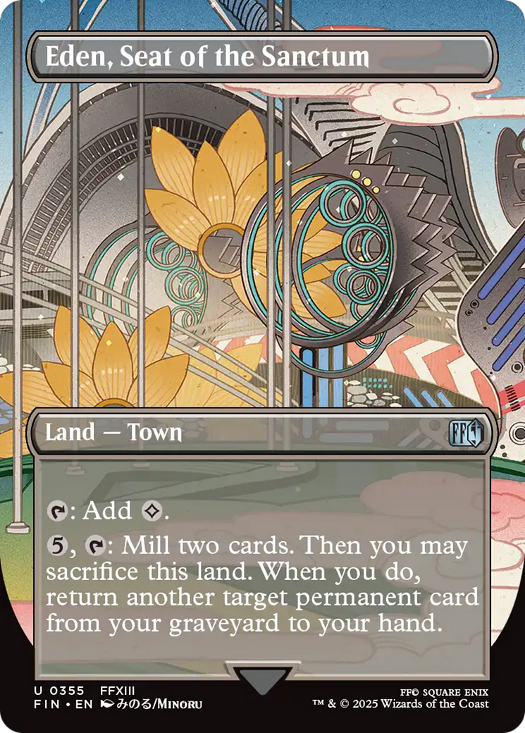 {@C} Eden, Seat of the Sanctum (Borderless) [FINAL FANTASY][FIN 355]