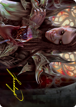 {A} Voldaren Epicure 2 Art Card (Gold-Stamped Signature) [Innistrad: Crimson Vow Art Series][GS AVOW 074]