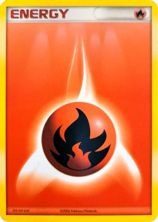 [PKM BE] Fire Energy (2006 Unnumbered) [League & Championship Cards]